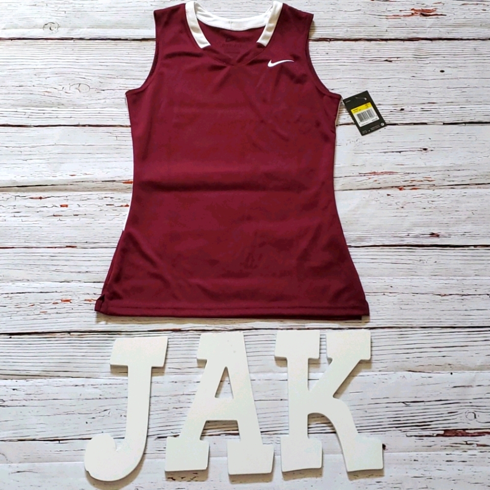 🆕️ NIKE DRI-FIT LACROSSE SLEEVELESS JERSEY - Picture 1 of 9